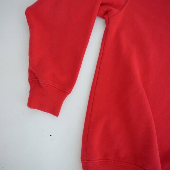 Vintage M&C Sportswear Red Embroidered Reindeer Dancer Prancer Vixen Sweater M - Picture 8 of 11